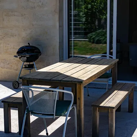 アパート T3 De Charme Avec Jardin Pres De Saint-emilion